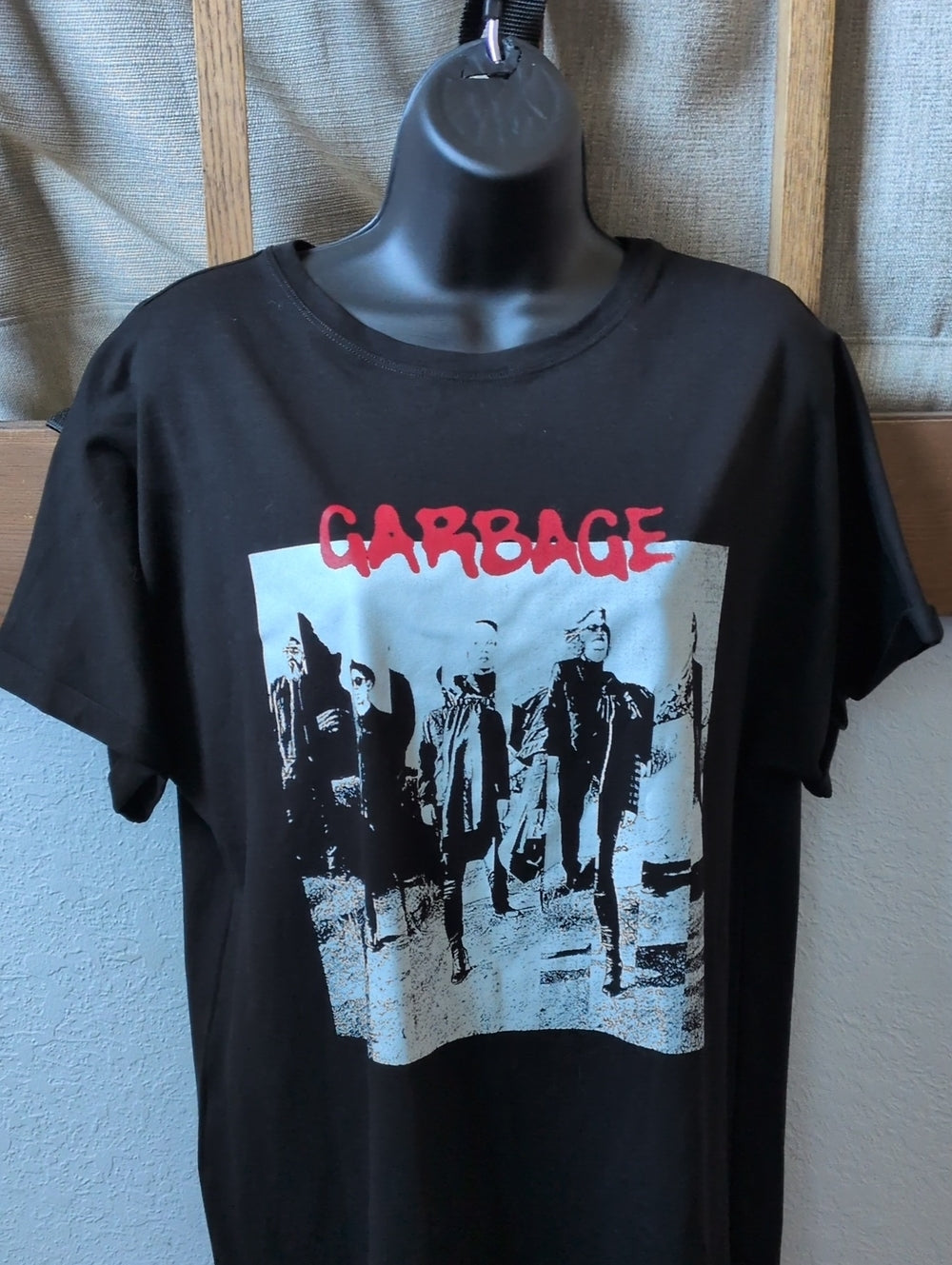 Blackmilk X Manhead Garbage Band Tee Dress Size M