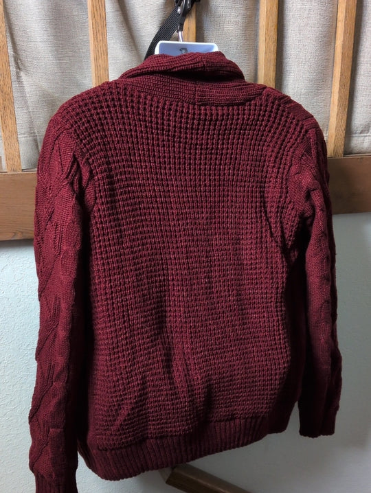 Nordstrom Brand Xray Jeans Sherpa Duffle Toggle Sweater Size L
