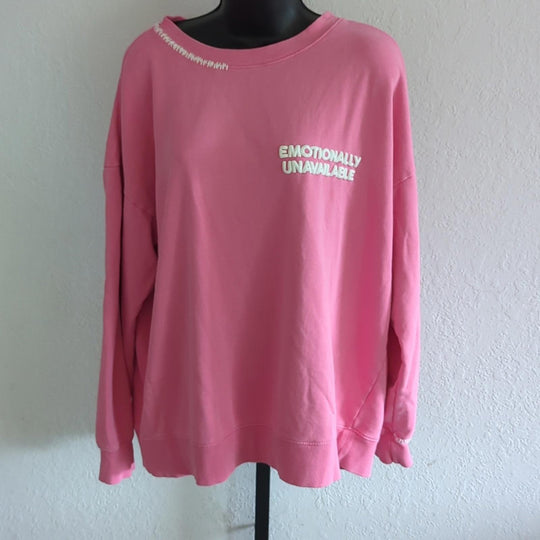 Wildfox Emotionally Unavailable rare puff print roadtrip - Small