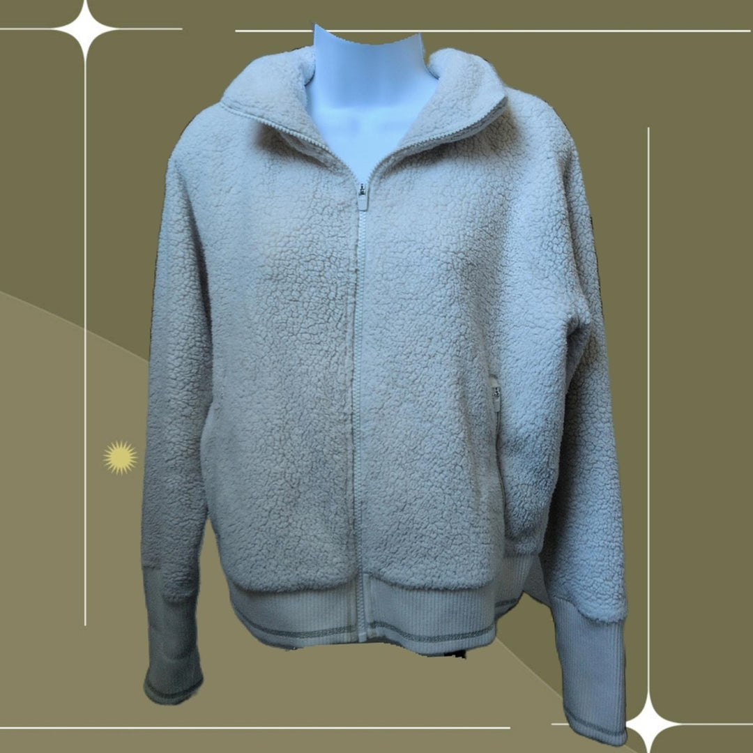 Athleta Tugga Sherpa Zip Jacket - Medium