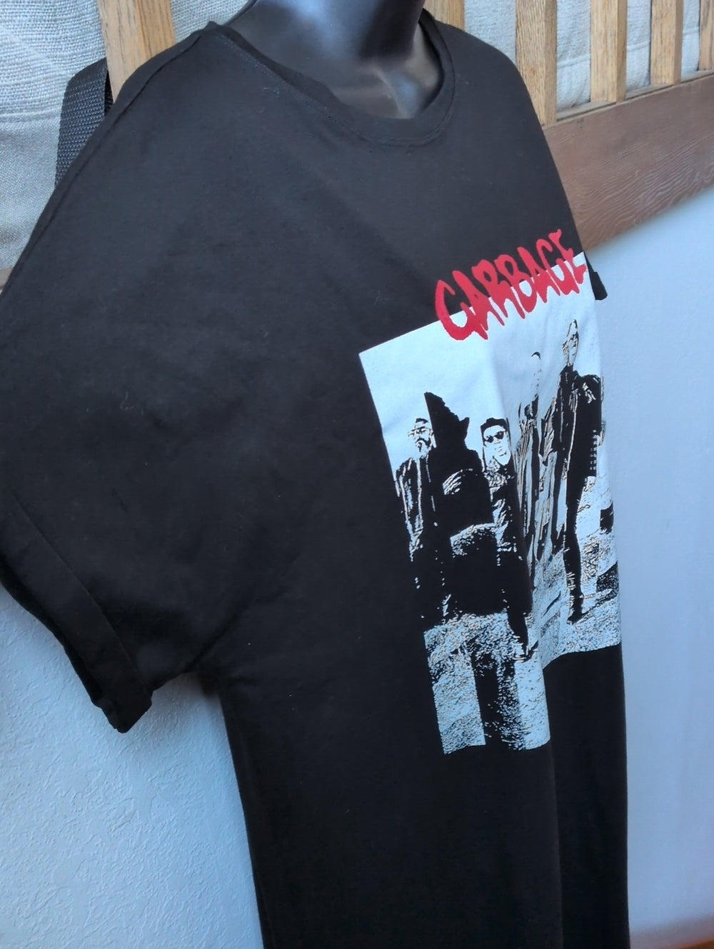 Blackmilk X Manhead Garbage Band Tee Dress Size M