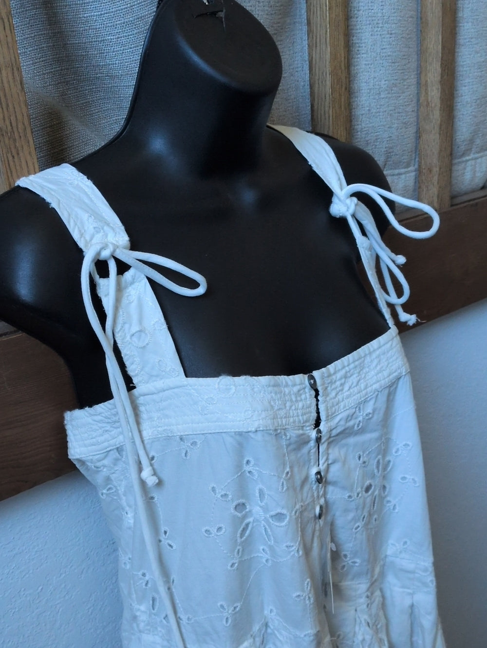 Free People Primavera Eyelet Midi Dress size m