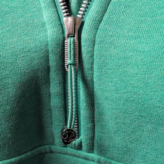 Lululemon Cropped Quarter Zip Scuba Hoodie - Medium