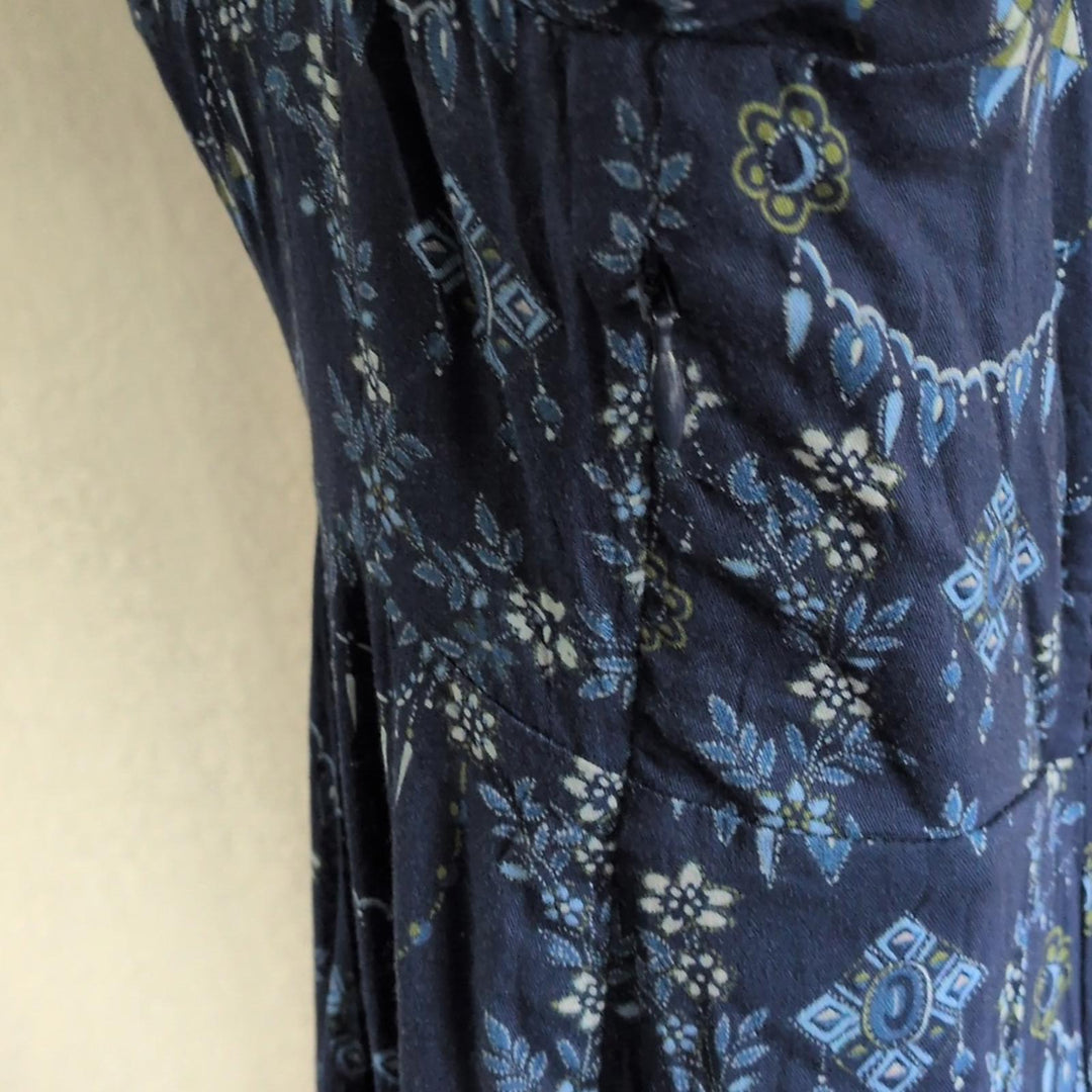 Hill House Home Matilda Dress In Blue Charm Scallop