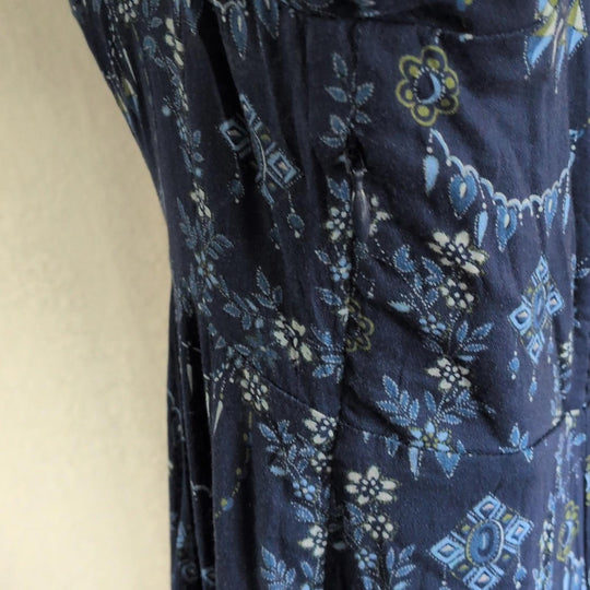 Hill House Home Matilda Dress In Blue Charm Scallop