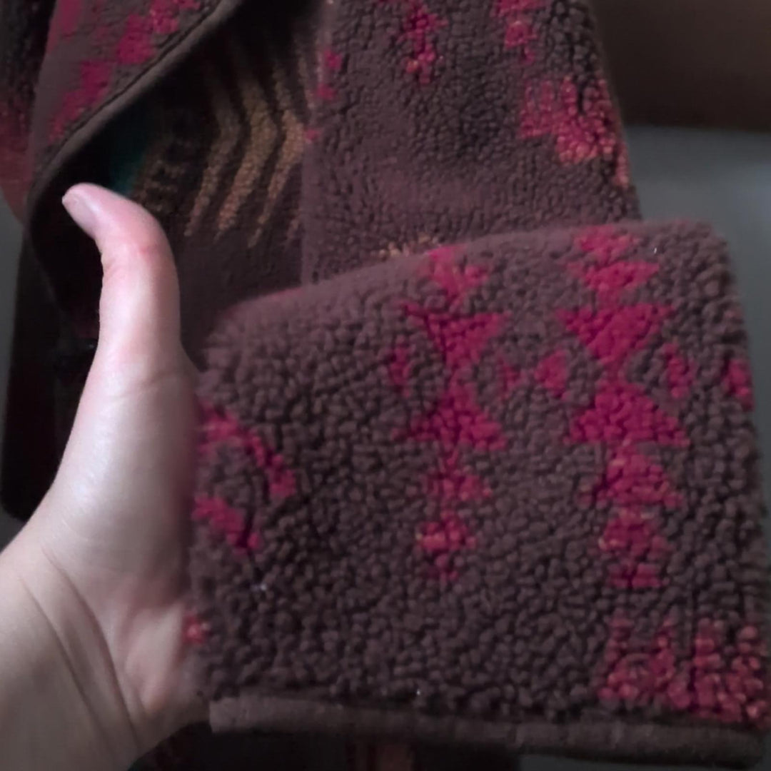 Tasha Polizzi Long Sherpa Borderline Duffle Coat - Small