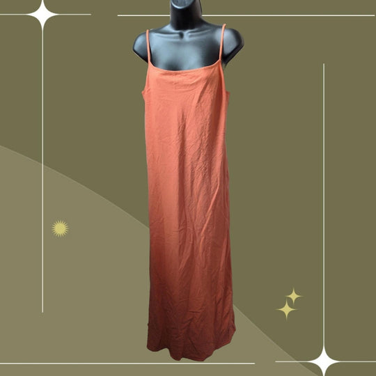 Abercrombie Linen Blend Midi Dress - Medium