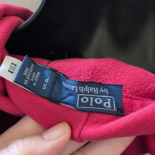 Patchwork Oversize French Terry Hoodie By Polo Ralph Lauren - Small