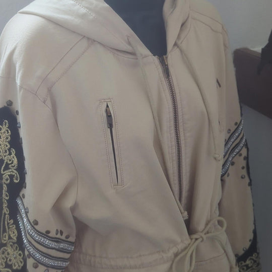 We The Free Golden Quill Military Parka Jacket