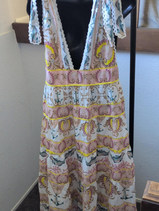 FARM Rio Maritime Magic midi dress - M