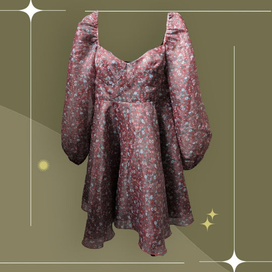 Selkie Crimson Princess Dress - Large