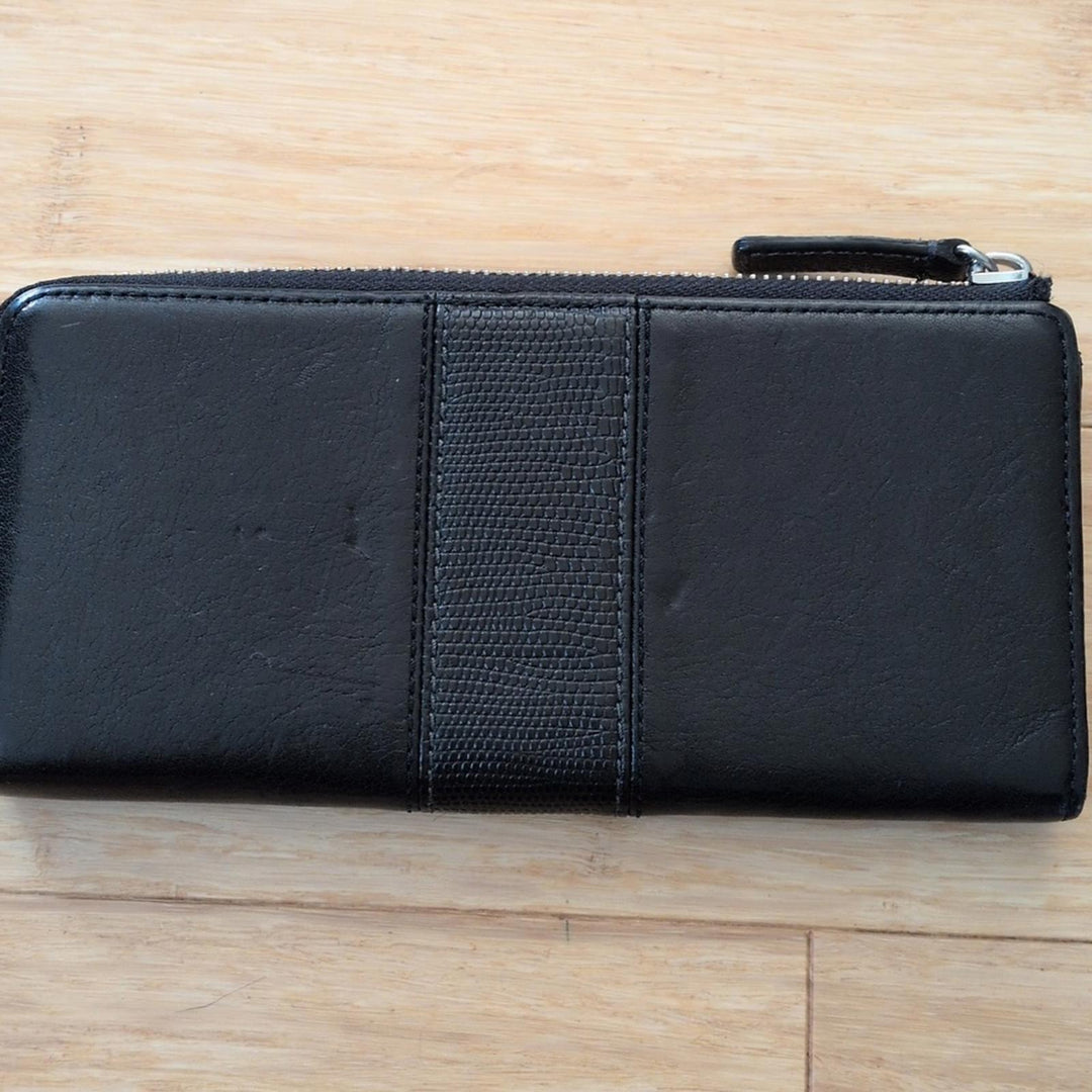 Y2k Coach Zip Around Julia Wallet
