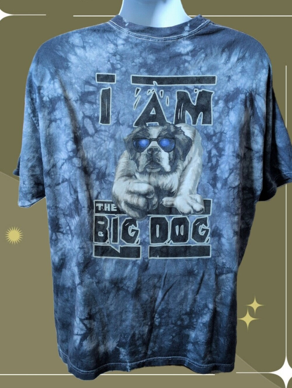 Vintage 90s I Am The Big dog Tee By Big dogs -  XL