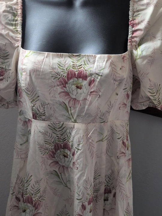 Hill House Matilda Dress In Paradise Floral Size S