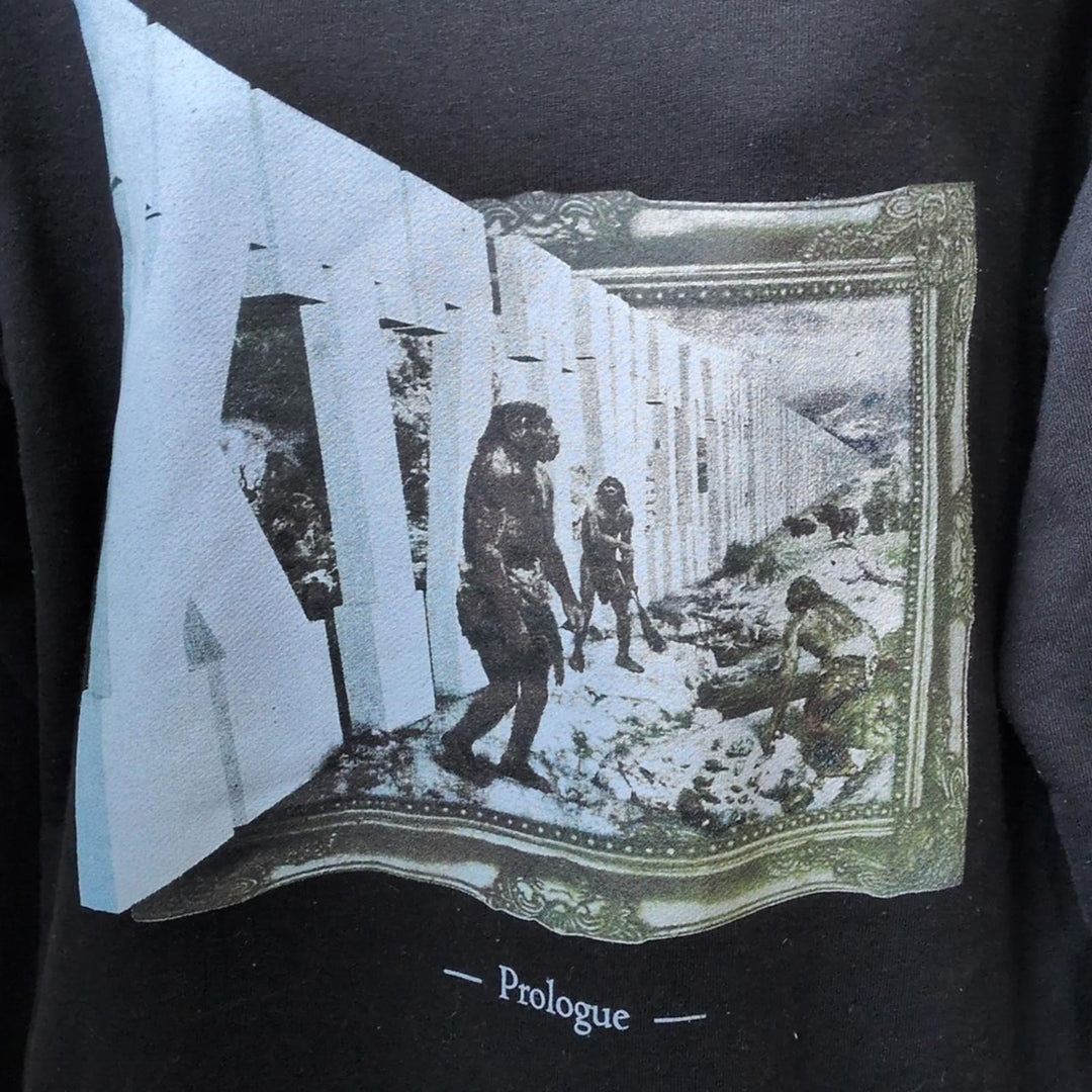 KTZ Mens Streetwear Oversized Prologue Crew Neck Sweater