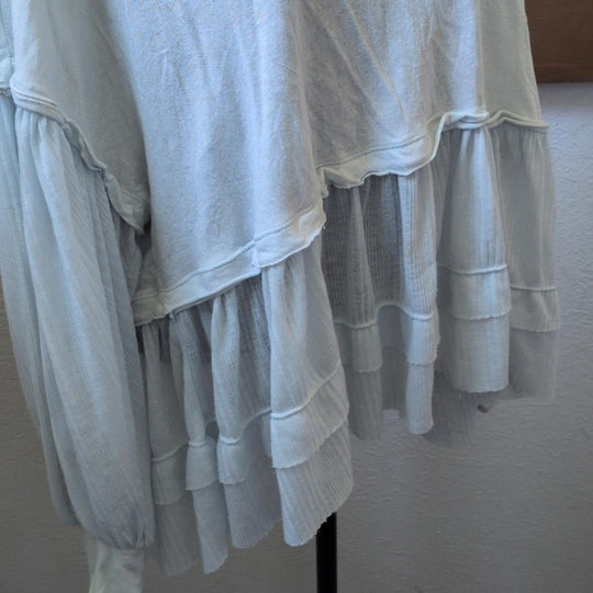 We The Free Sierra Oversized Long Sleeve Tee - Small