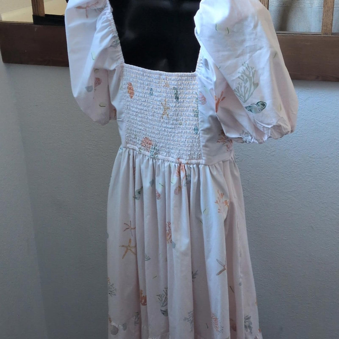 Abercrombie Seashell Print Emerson Dress  - Small