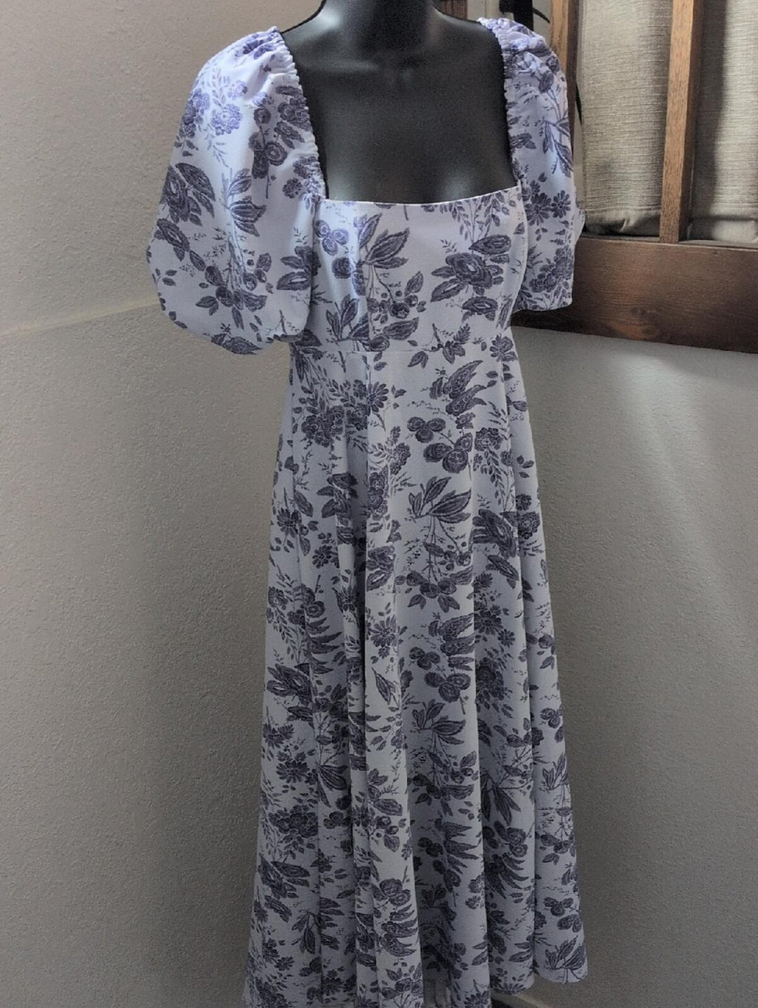 Hill House Home Matilda Dress in Lilac Tonal Floral - XS