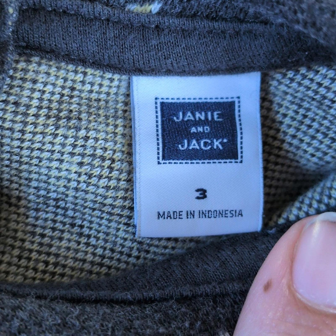 Janie And Jack Plaid Patterned Perfect Dress