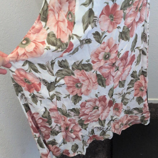 Reformation Ophelia Pink Floral Midi Dress