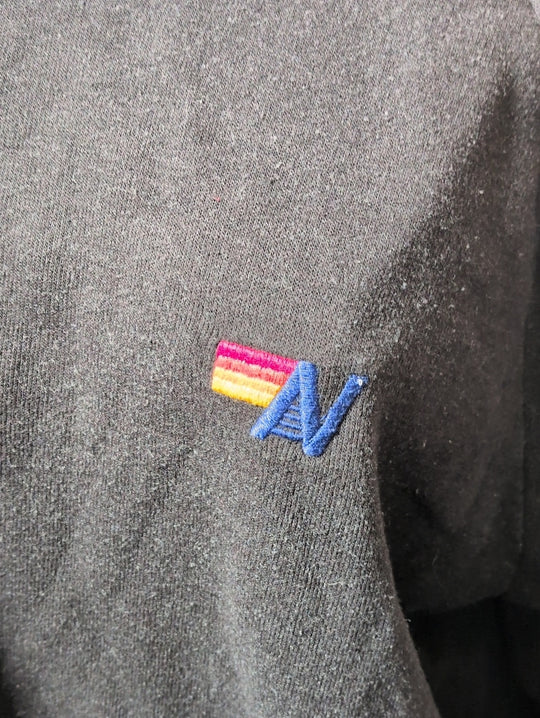 Aviator Nation Rainbow Stitch Crew Sweatshirt - M