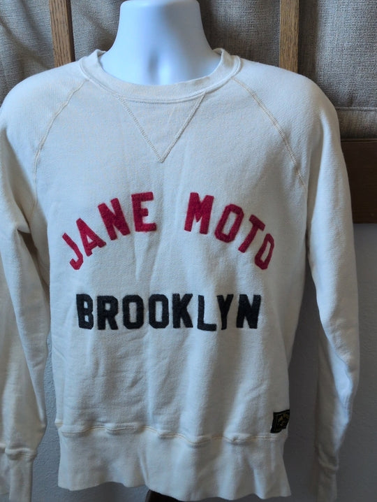 Off-white unisex Jane Motorcycles crewneck sweatshirt size m