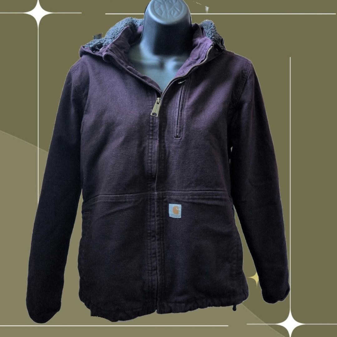 Carhartt FULL SWING CALDWELL JACKET #102248 In Plum - Small