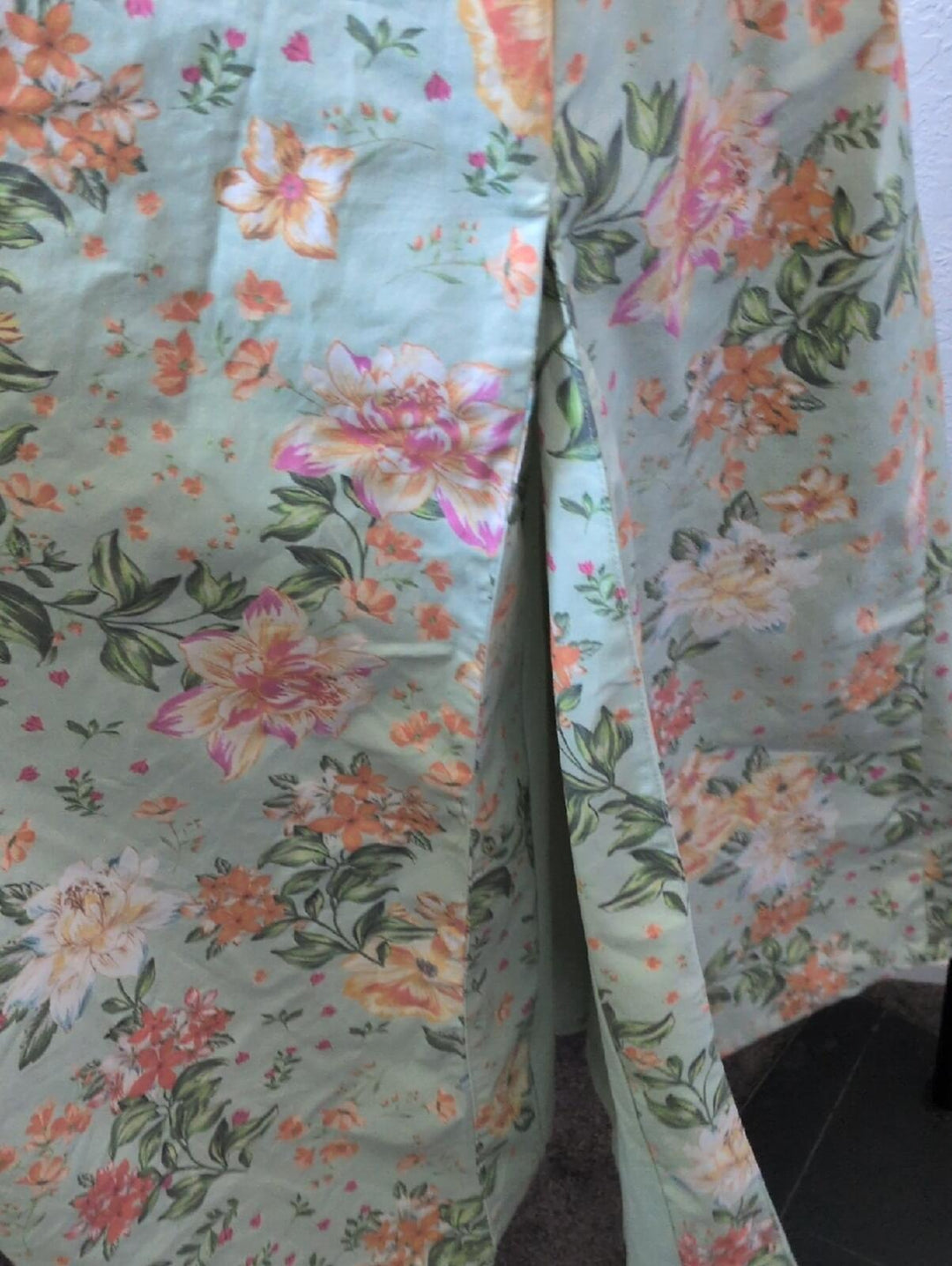 House of CB 'Sabrina' corset fit and flare dress in Light Jade Floral Size XS