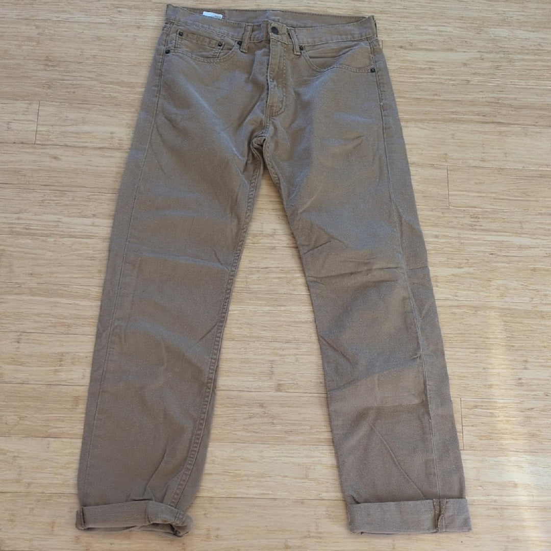 Tan Levi's 505 Jeans 32 X 34