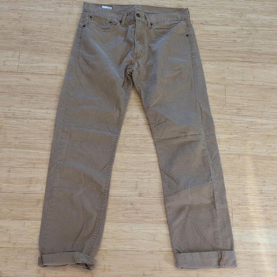 Tan Levi's 505 Jeans 32 X 34