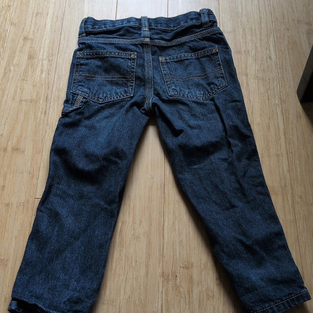 Boys Oshkosh B'gosh Workwear Straight Dark Denim Pants