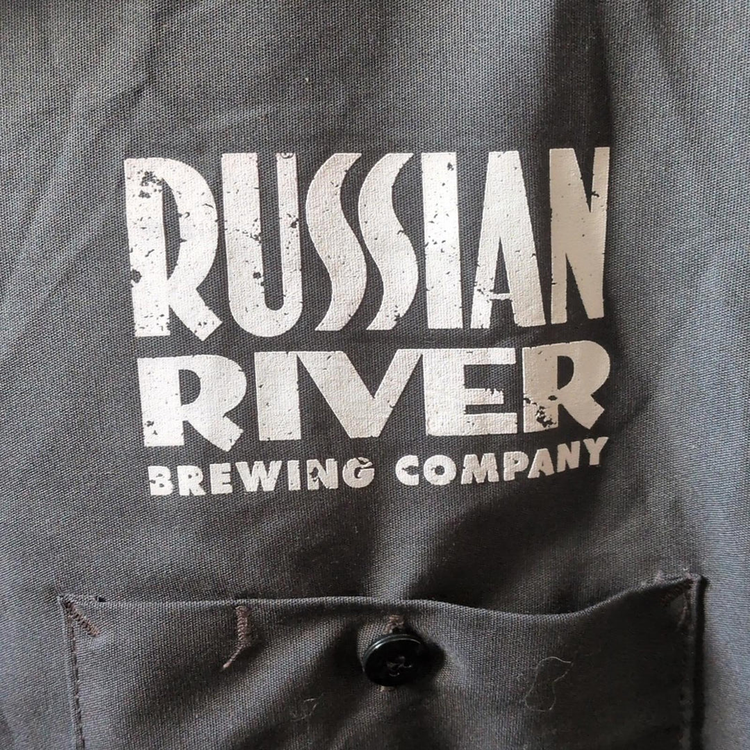 Russian River Brewing Company Pliny The Elder Men's Red Cap Work Shirt - XL