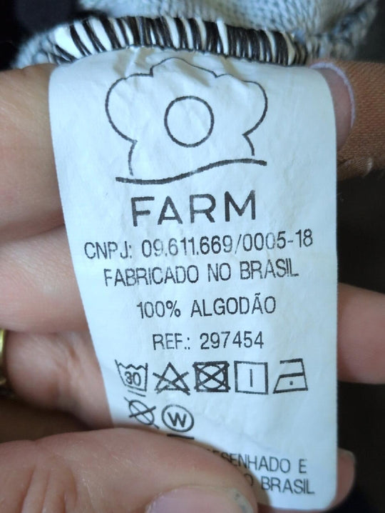 Rare Brazil FARM Bol De Santa Fe sweater Dress - Large