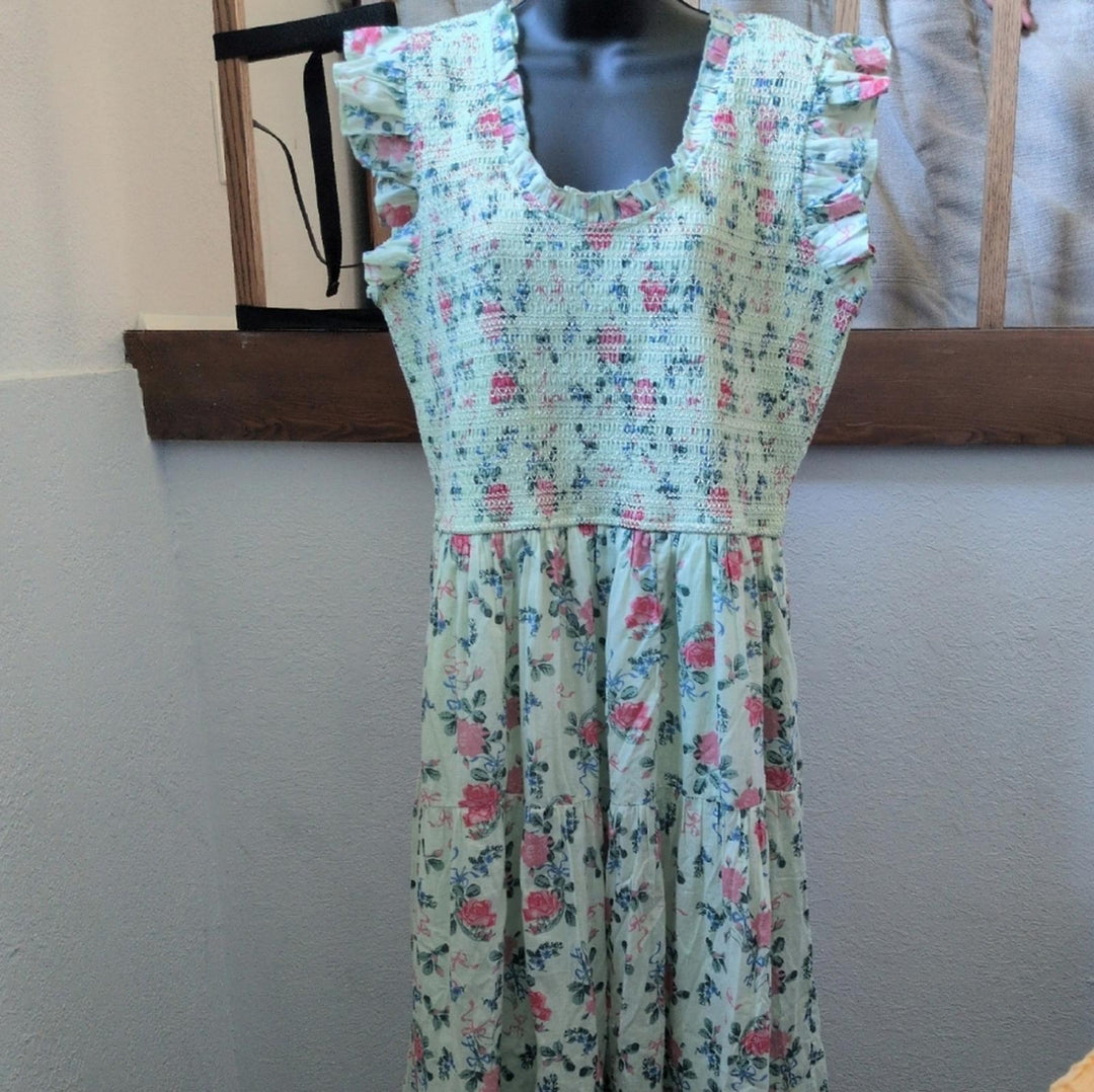 Jessakae Floral Chloe Cotton Dress - 1X