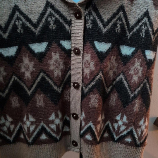 Vintage Pendleton 100% Wool Vest - Medium