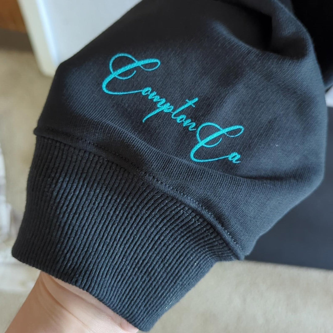 Homme and Femme Compton CA Mon amour " my love" hoodie