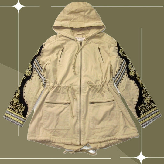 We The Free Golden Quill Military Parka Jacket