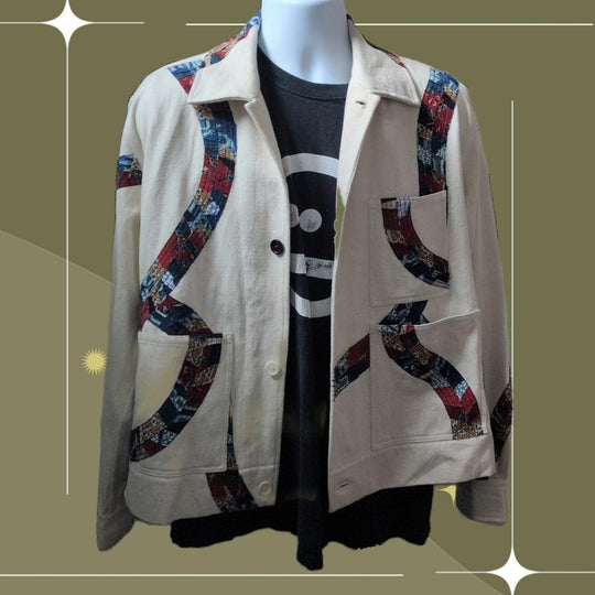 Kardo Bodhi Upcycled Denim Jacket - S