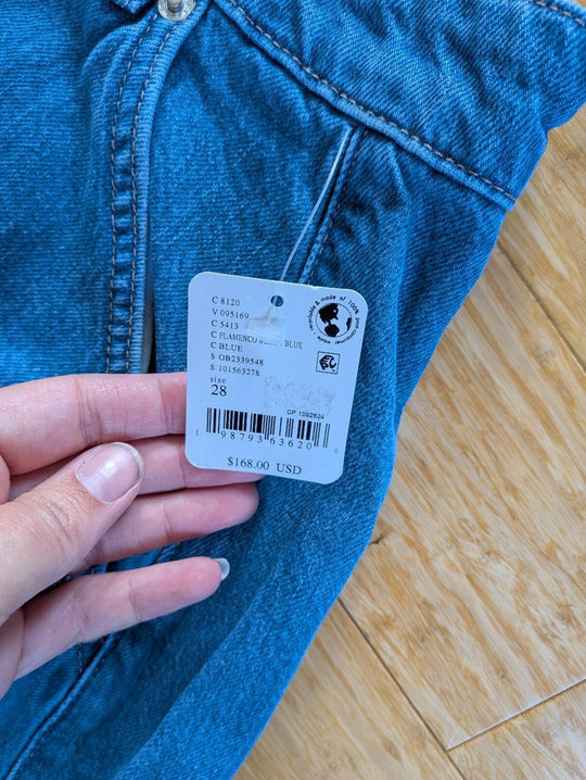 We The Free Sidney Denim Skirt Size 28