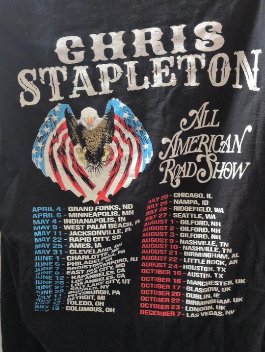 Chris Stapleton All American Roadshow Tour Tee - 2XL