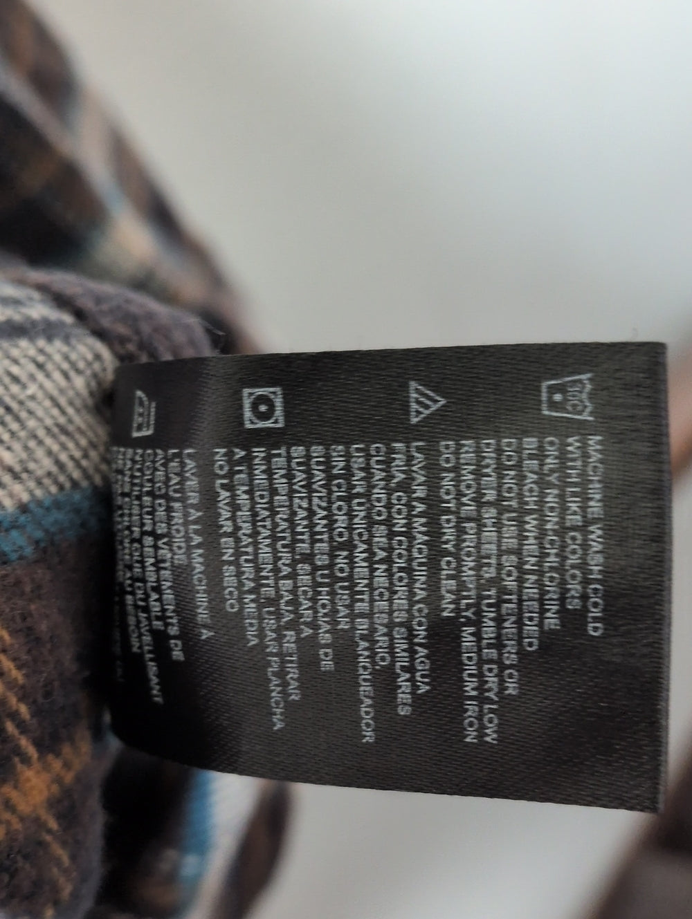 DICKIES Heavyweight Brawny Flannel Chocolate Brown Plaid - 2XL