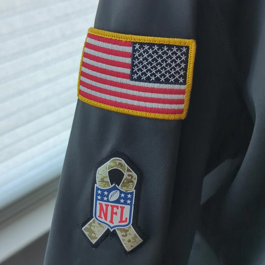 Green Bay Packers onfield men's salute to service hoodie