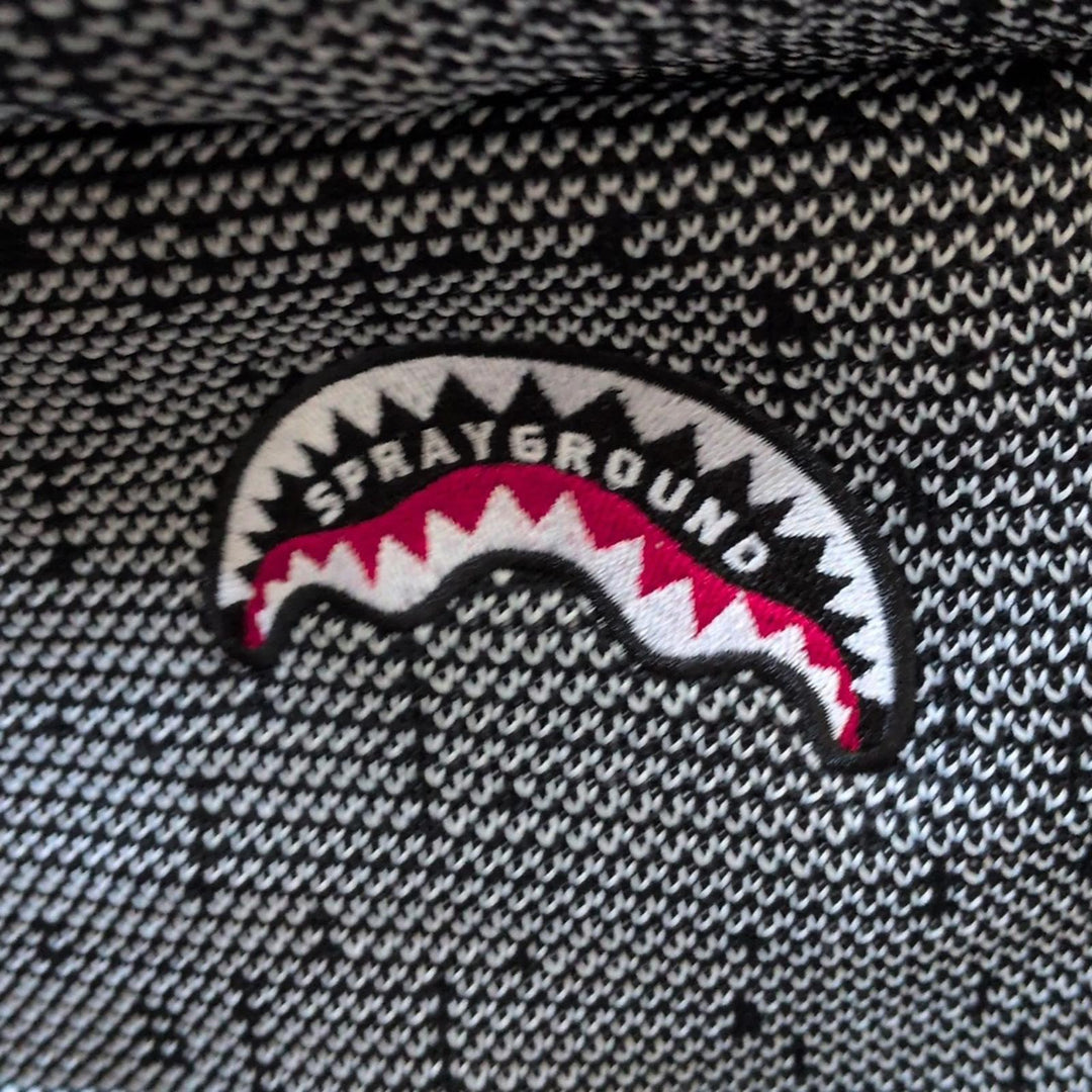 JAPAN STRIPE KNIT CHOPPER JACKET by sprayground- Medium
