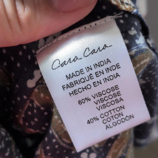 Cara Cara Round Hill Embroidered Voile Dress