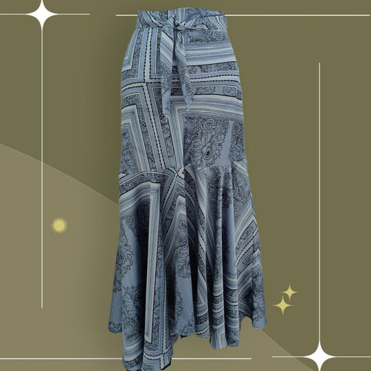 Free People Hampton Faux Wrap Skirt
