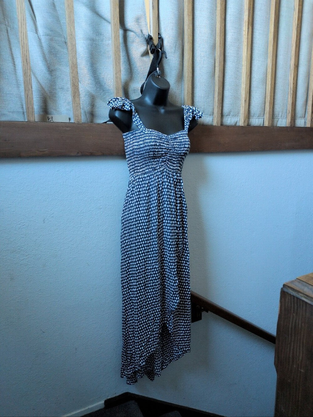 Tiare Hawaii Paradise Maxi Dress In Blue Diamond Print Osfm