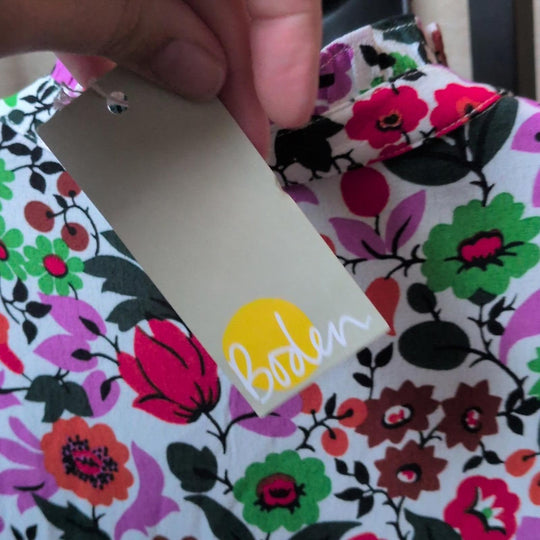 Boden Floral Maxi Dress - US 10