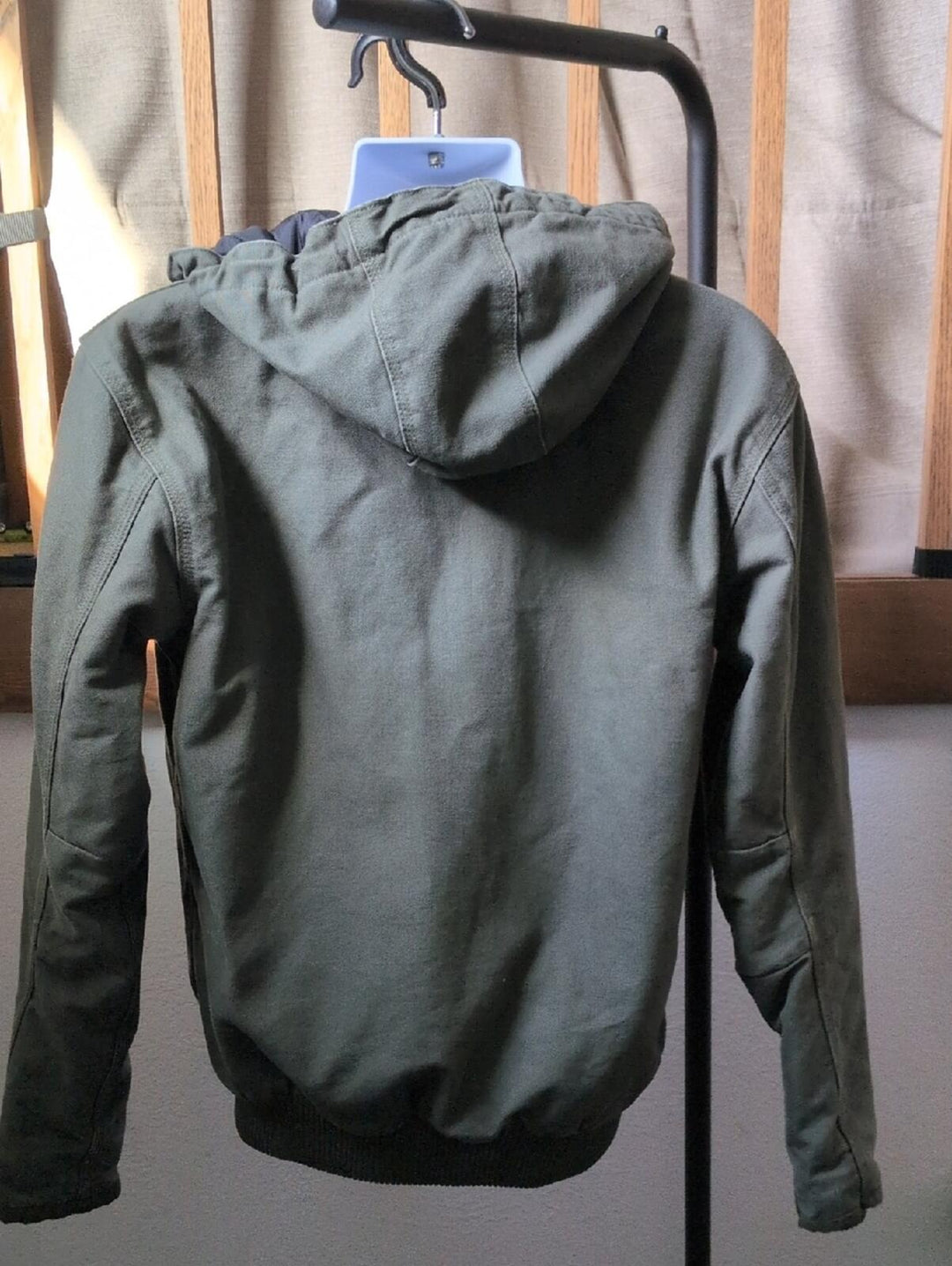 Carhartt J130 - M Loose Fit Duck Canvas Zipper Jacket - Small