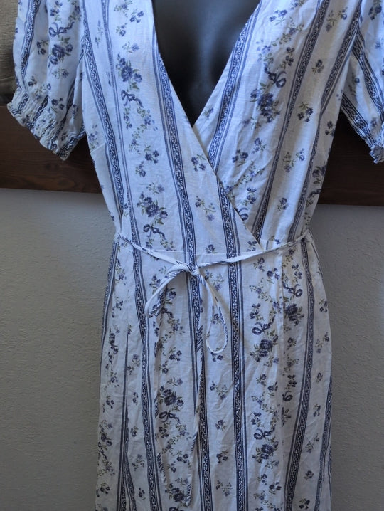 Reformation Veronika midi wrap dress - Medium