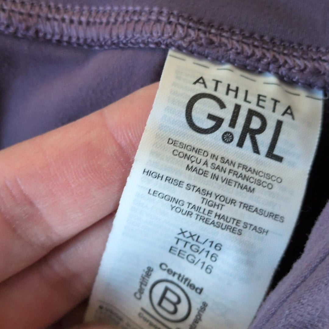 Athleta Girl Athletic Leggings With Pockets - 16/XXL